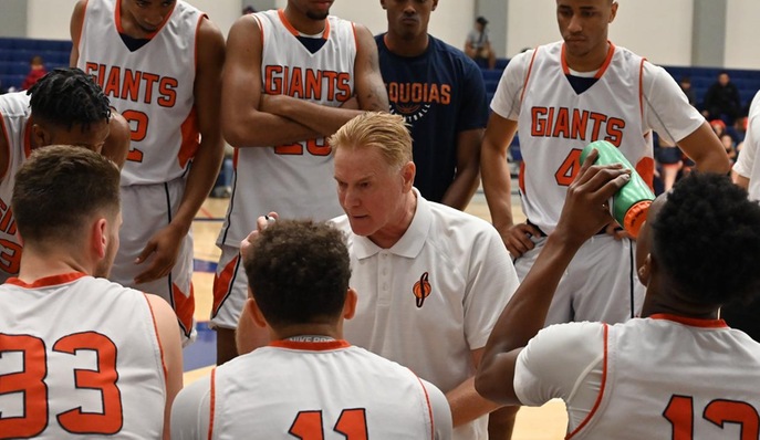 Rusty Smith guides the team during playoffs in 2019.