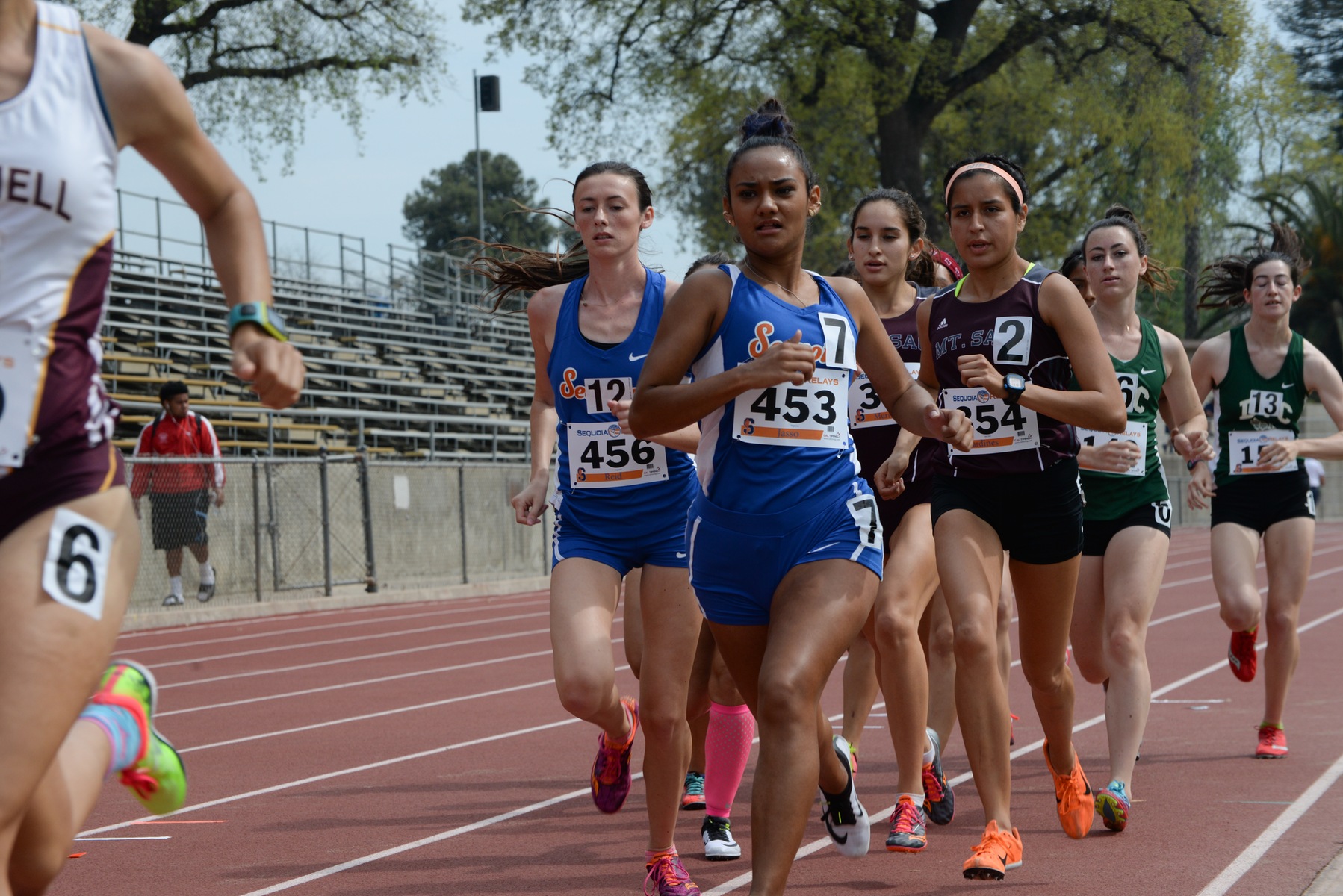 Giants compete against Olympian and former COS track star in Mt. Sac Relays