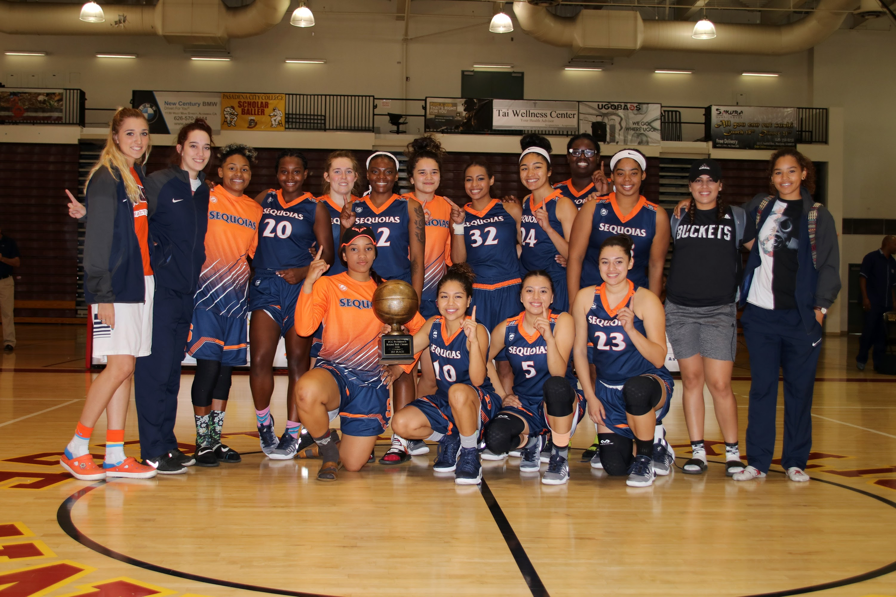 Women's Basketball win Pasadena City Tournament