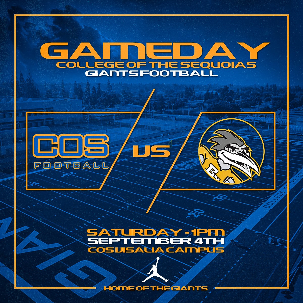 COS vs. Butte this Saturday at 1pm