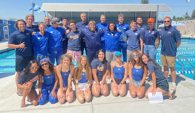 Giants topple Merced, Fresno City in conference swimming and diving tri-meet