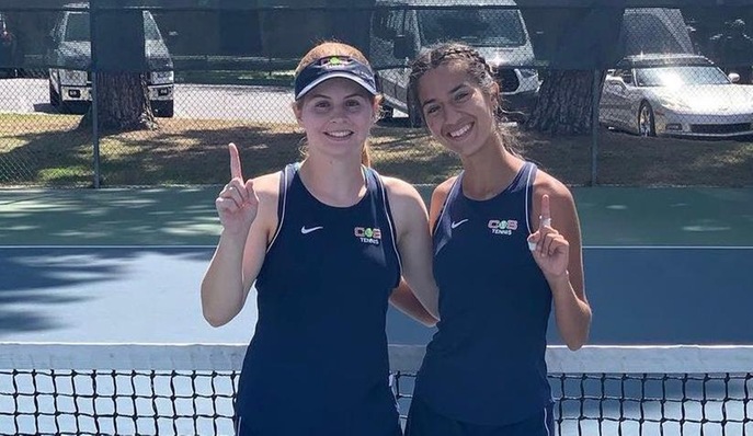 Giants' women's tennis duo headed to state's individual championships