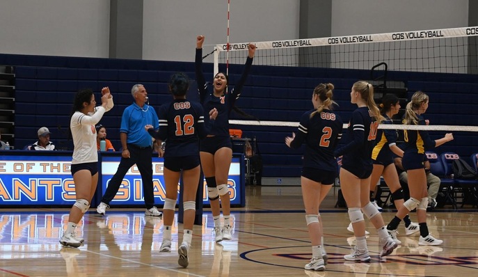 Giants women's volleyball to spread out attack in pursuit of eighth straight playoff berth